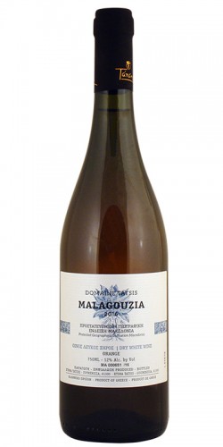 Malagousia Orange Wine bio 2020, 24,90 €, Tatsis